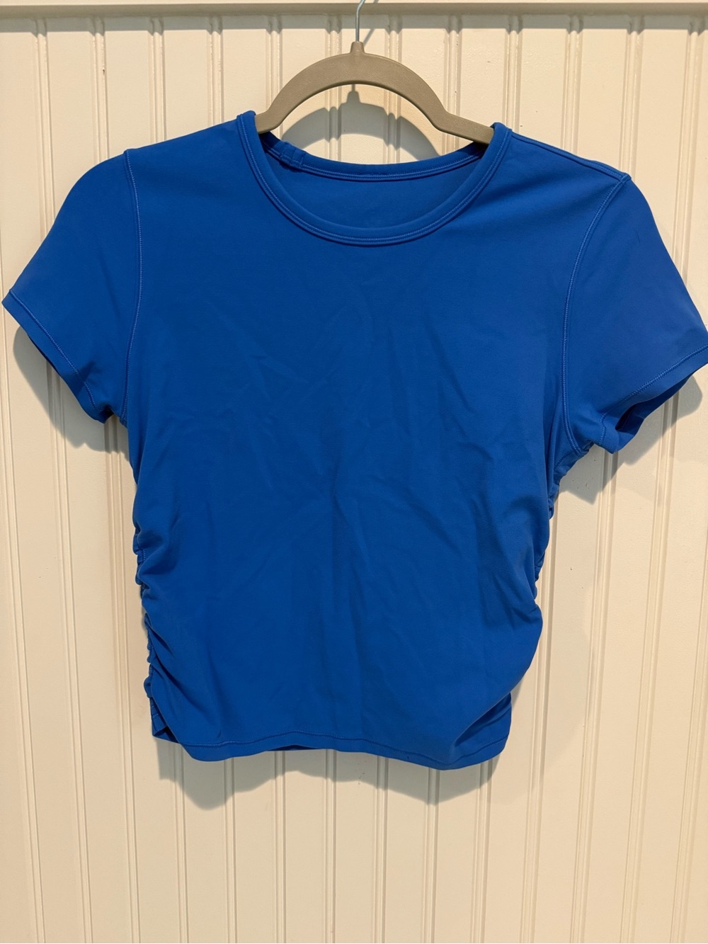 lululemon All It Takes Short Sleeve Tee Nulu Pipe Dream Blue